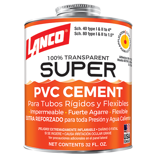 Lanco PVC Cement clear