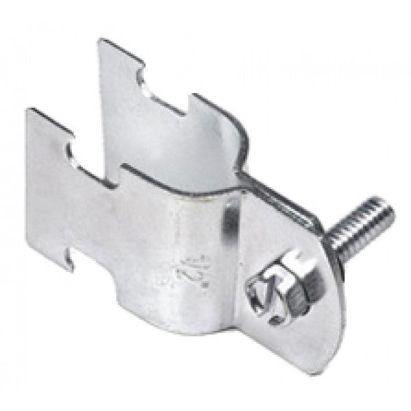Unistrut 3/4 in. Universal Strut Pipe Clamp - Silver Galvanized