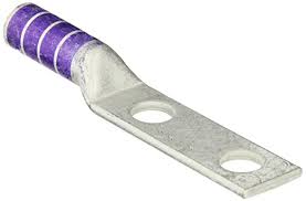 Burndy 4/0 Hy Seal Lug Compression Connector, 2-Hole
